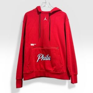 Philadelphia 76ers Courtside Statement Edition Pullover Hoodie Size Large✨